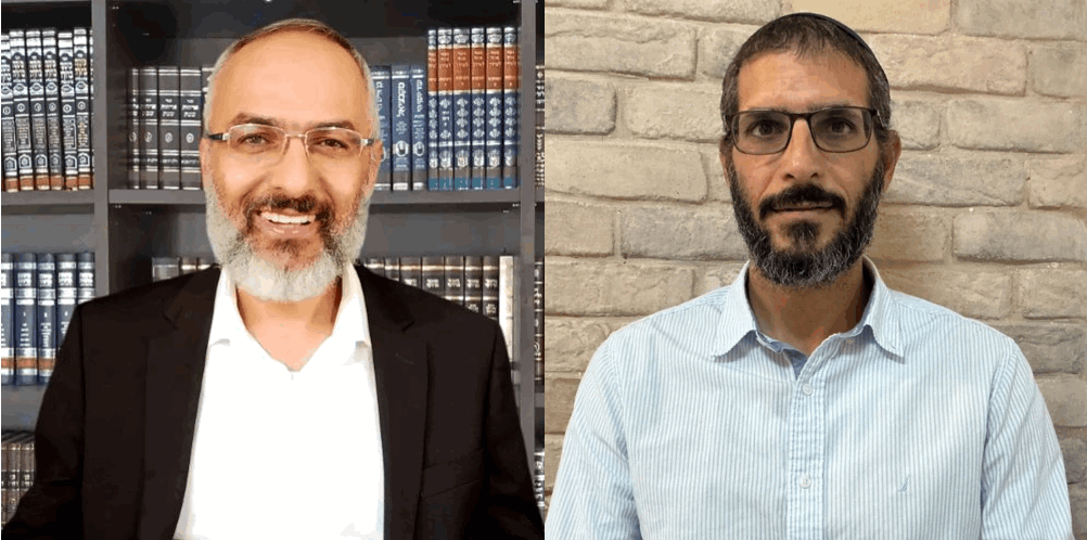 הרב אליעזר טובי והרב ירון אליה